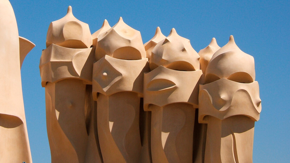 Mila House, La Pedrera, Barcelona. Spain Mila House, La Pedrera, Barcelona. Spain